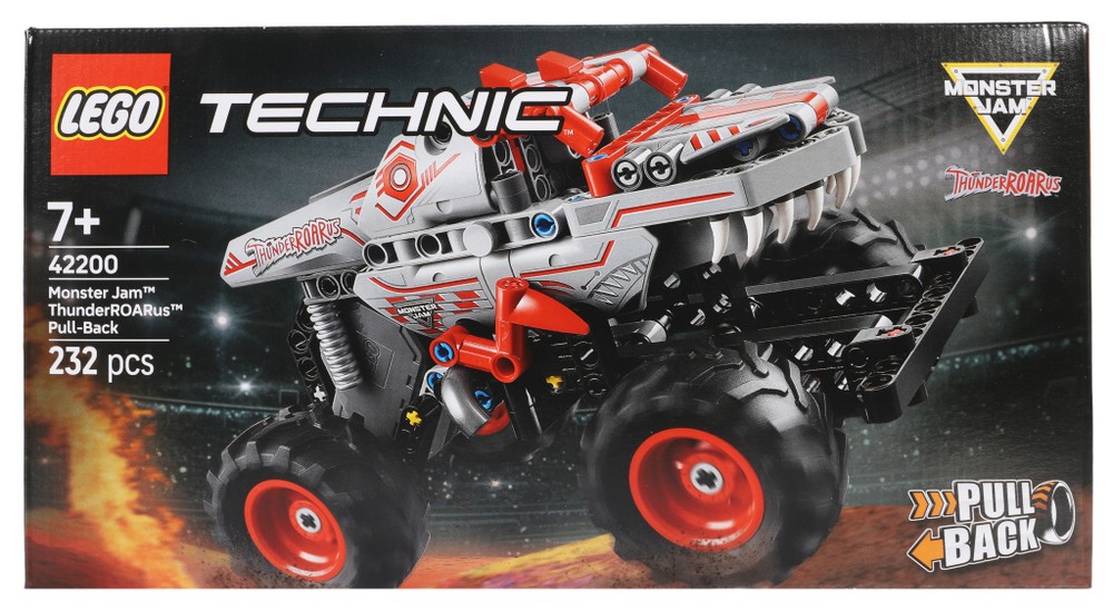 Pull Back Monster Jam Lego Technic - Foto 1