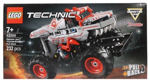 Pull Back Monster Jam Lego Technic - Foto 1