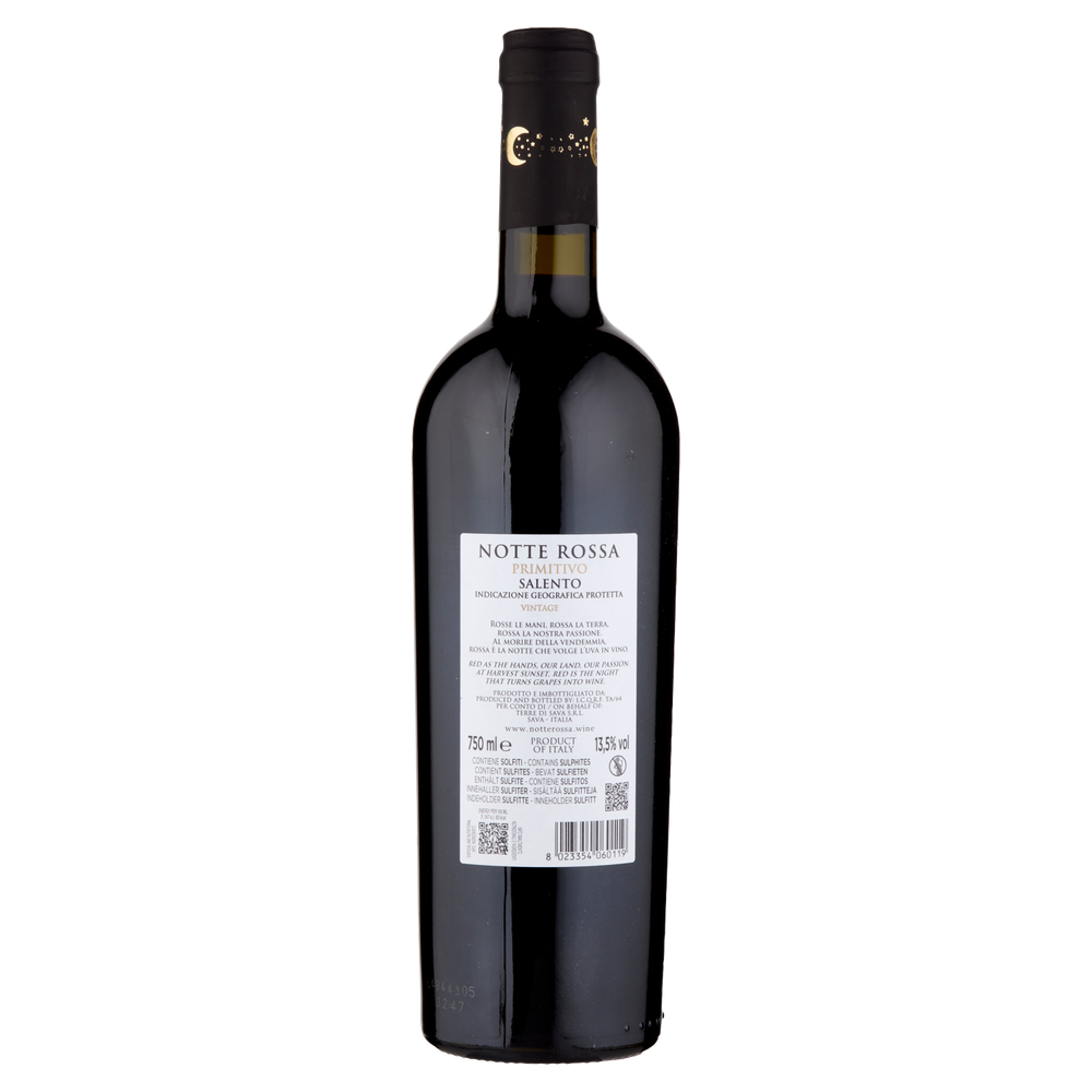 Primitivo Del Salento Igp Notte Rossa - Foto 3