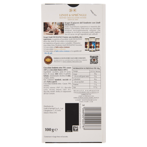 Tavoletta Di Cioccolato Excellence Fondente 70%+bianco - Foto 3