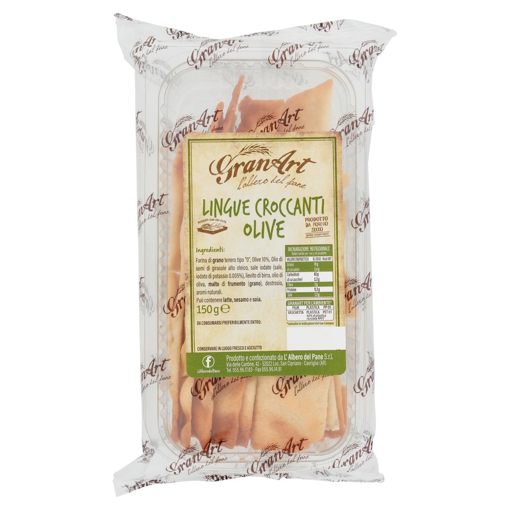Lingue Croccanti Olive Granart - Foto 1