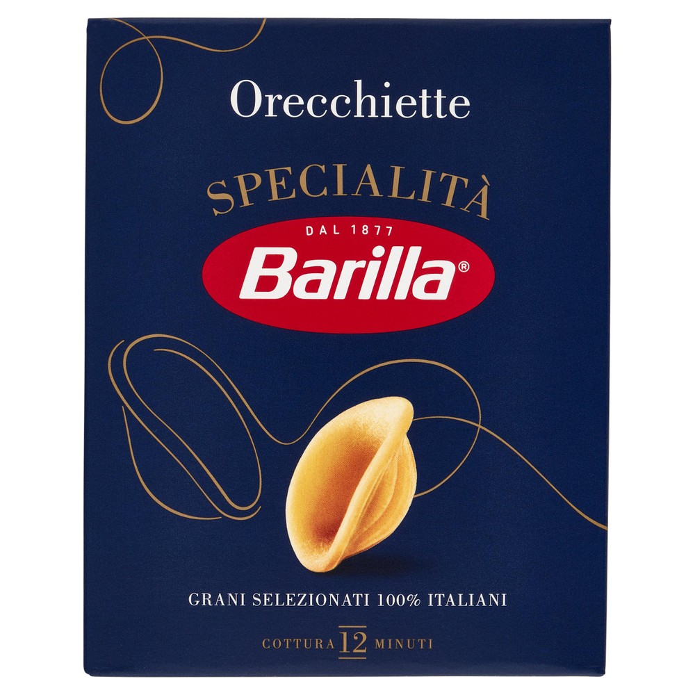 Pasta Orecchiette Specialita' 100% Grano Italiano Barilla - Foto 1