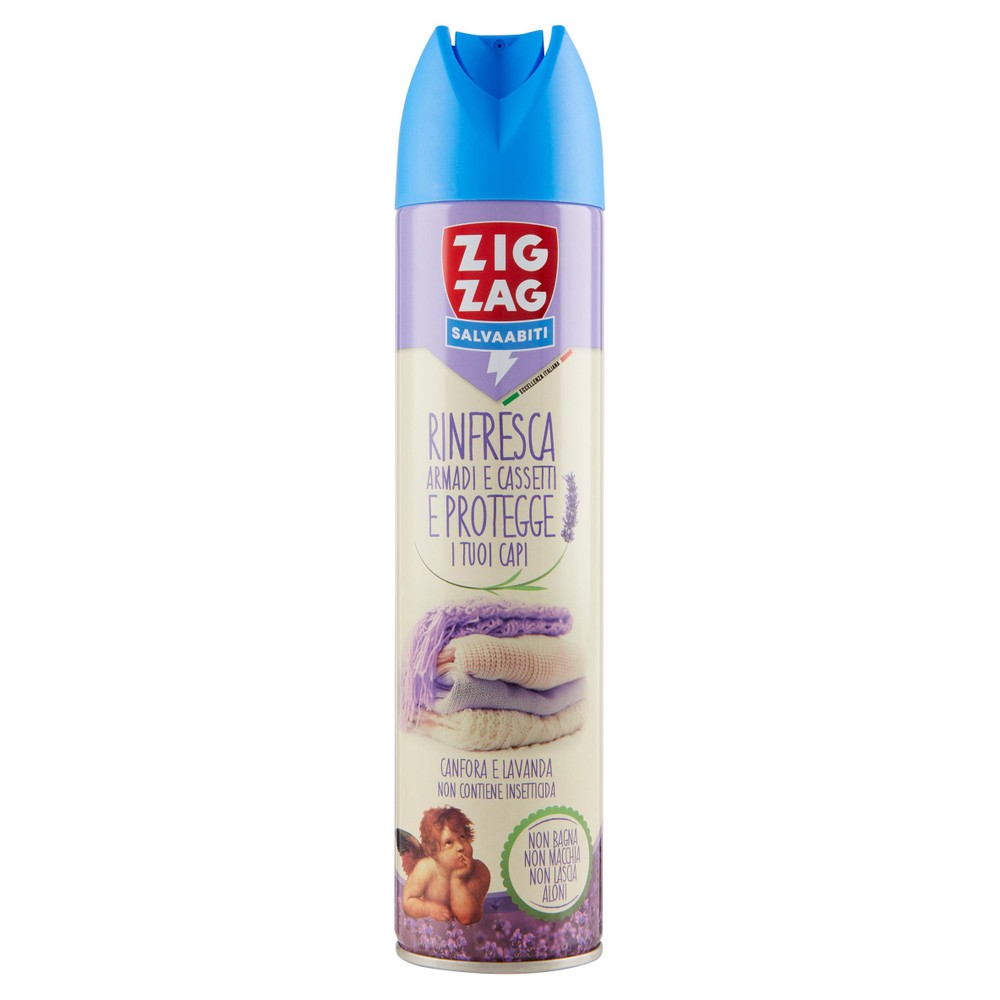 Antitarme Spray Profumato Alla Lavanda Zigzag Salva-Abiti - Foto 1