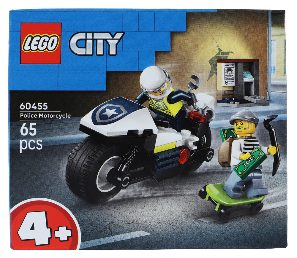 Inseguimento Della Moto Della Polizia Lego City - Foto 1