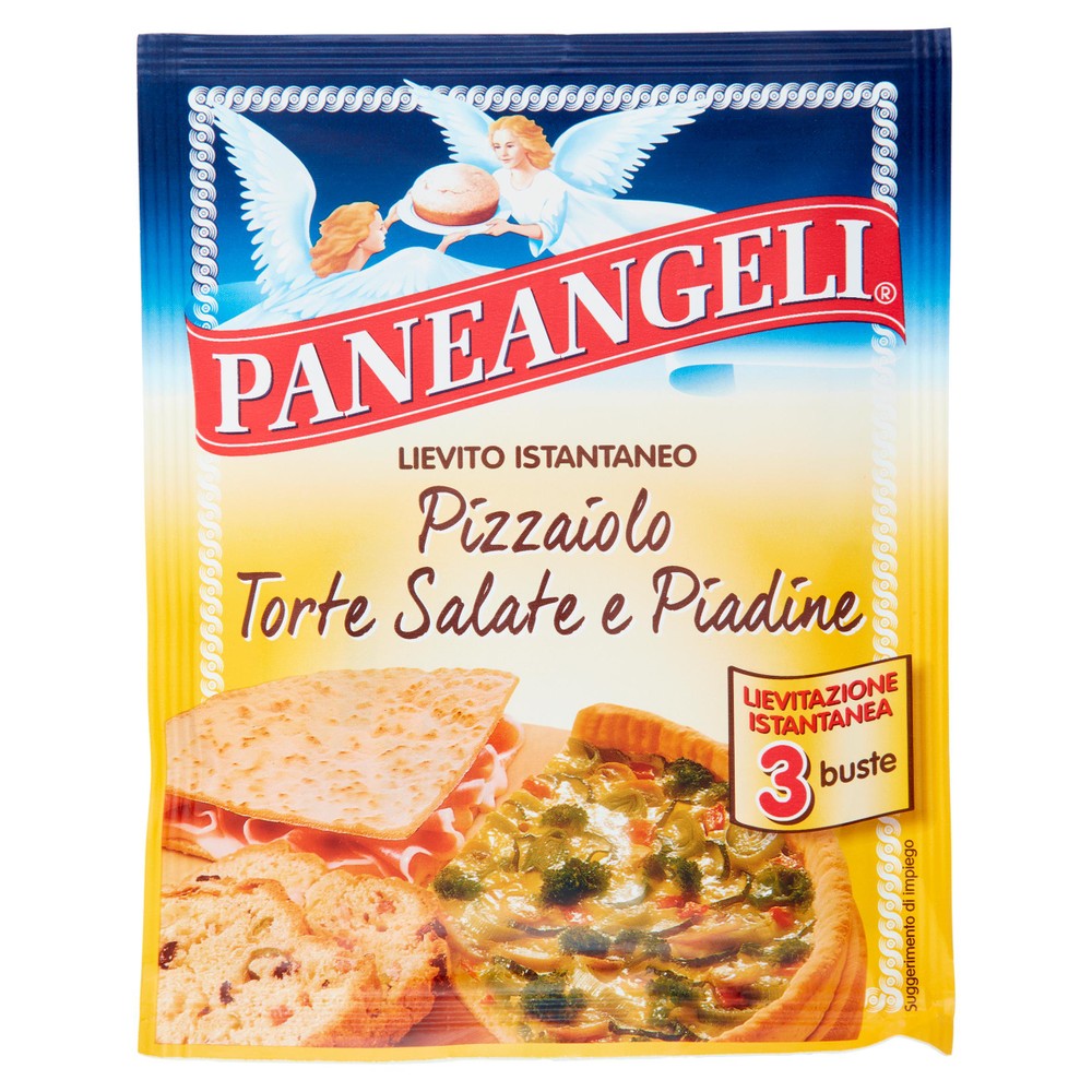 Lievito Istantaneo Pizzaiolo Senza Glutine 3x15g Paneangeli - Foto 1