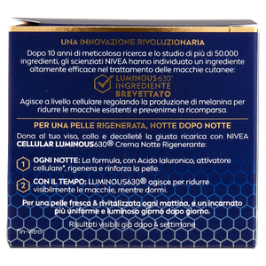 Crema Care Cellular Luminous Anti Macchie Notte Nivea - Foto 3