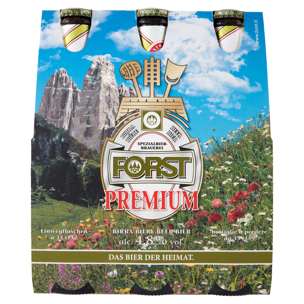 Birra Forst Premium 6 Bottiglie Da Cl.33 - Foto 3
