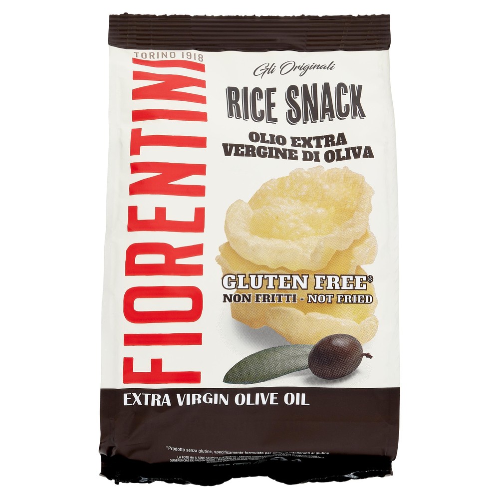 Rice Snack Con Olio Extra Vergine Di Oliva Fiorentini - Foto 1