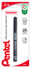 Marcatore Professionale Permanente Nero Slim Pentel
