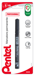 Marcatore Professionale Permanente Nero Slim Pentel - Foto 1