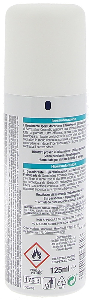 Deodoranti Ipersudorazione Spray Somatoline