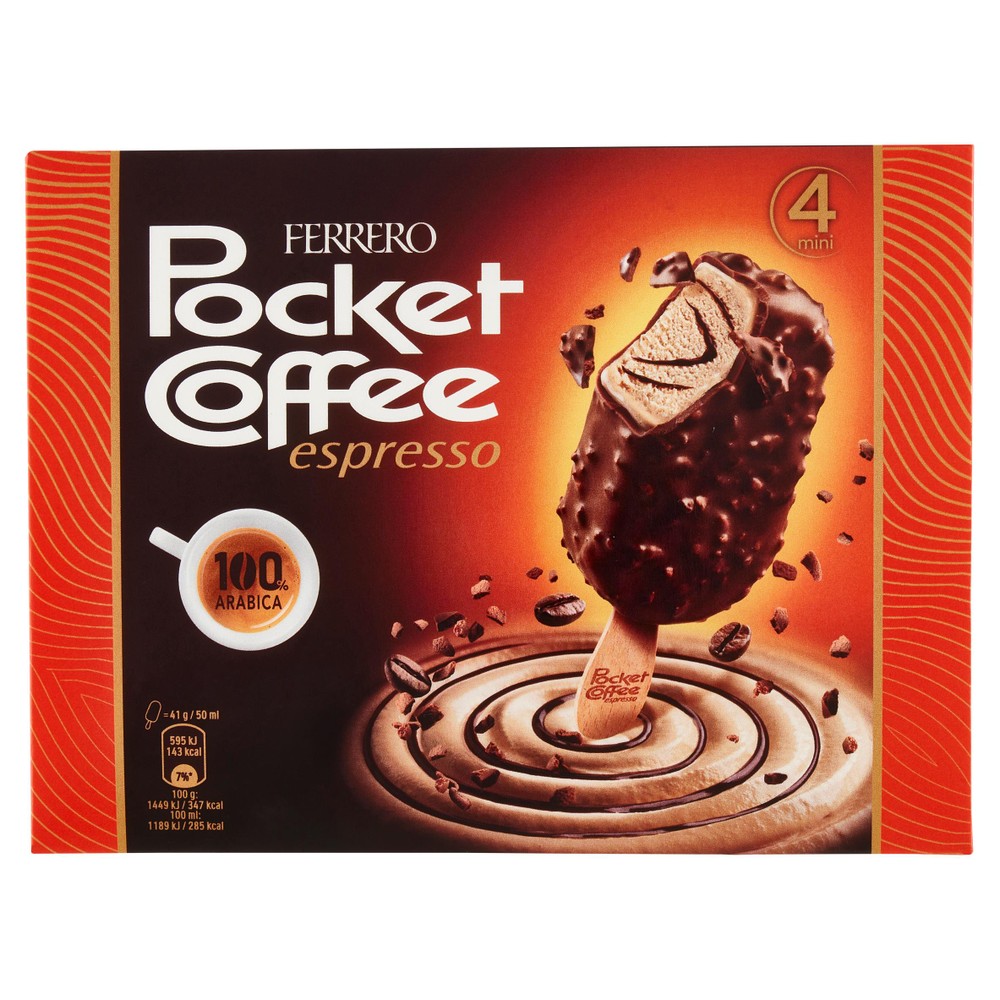 Pocket Coffee Ice Cream Stick - Foto 1
