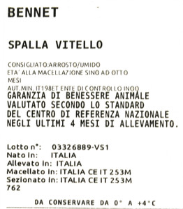 Spalla Di Vitello Filiera Valore Bennet - Foto 3