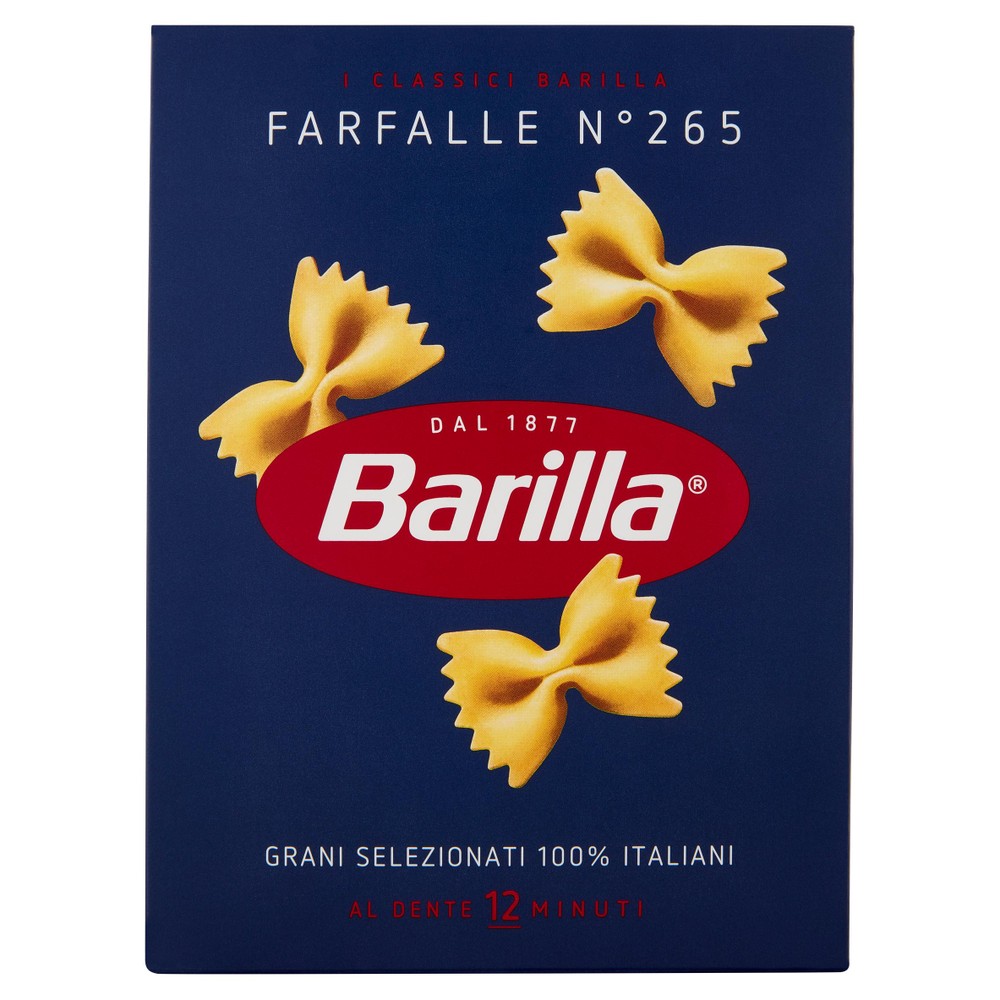 Pasta Di Semola Di Grano Duro Farfalle Barilla