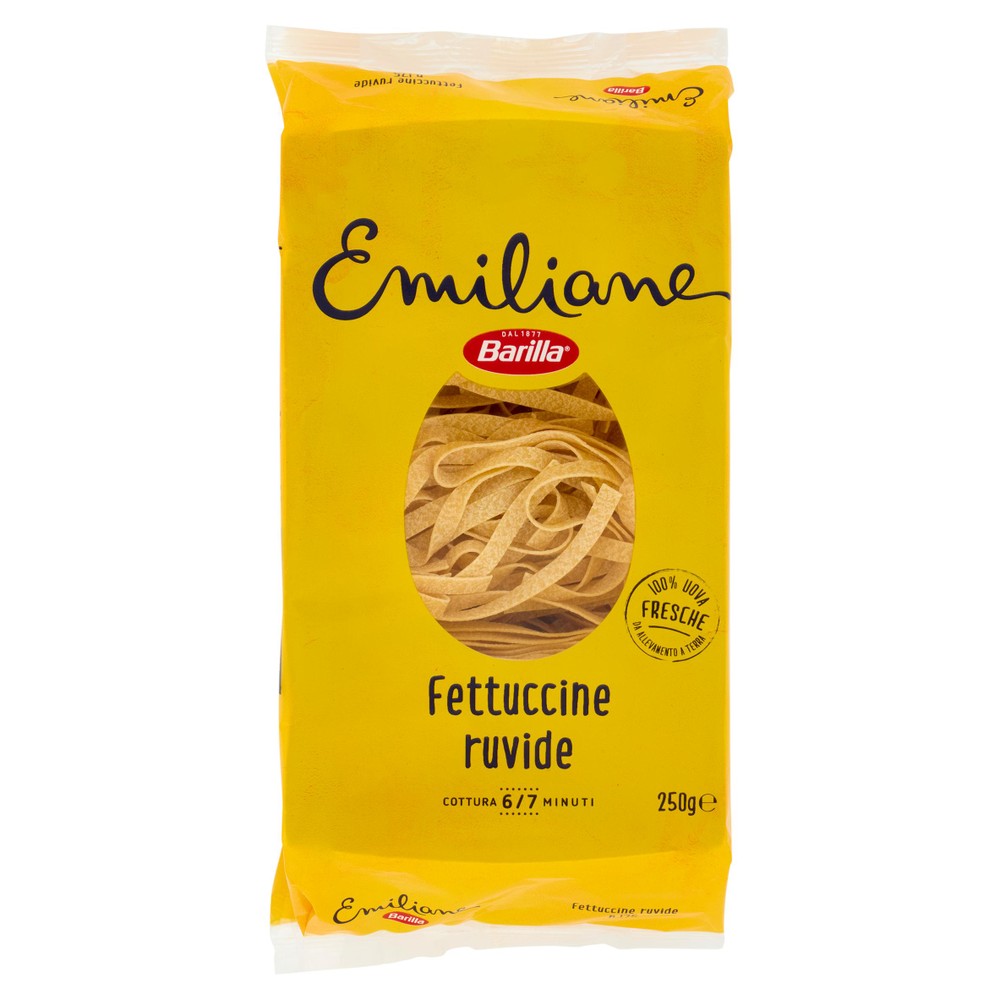 Pasta Fettuccine All'uovo Emiliane Ruvide Barilla - Foto 1