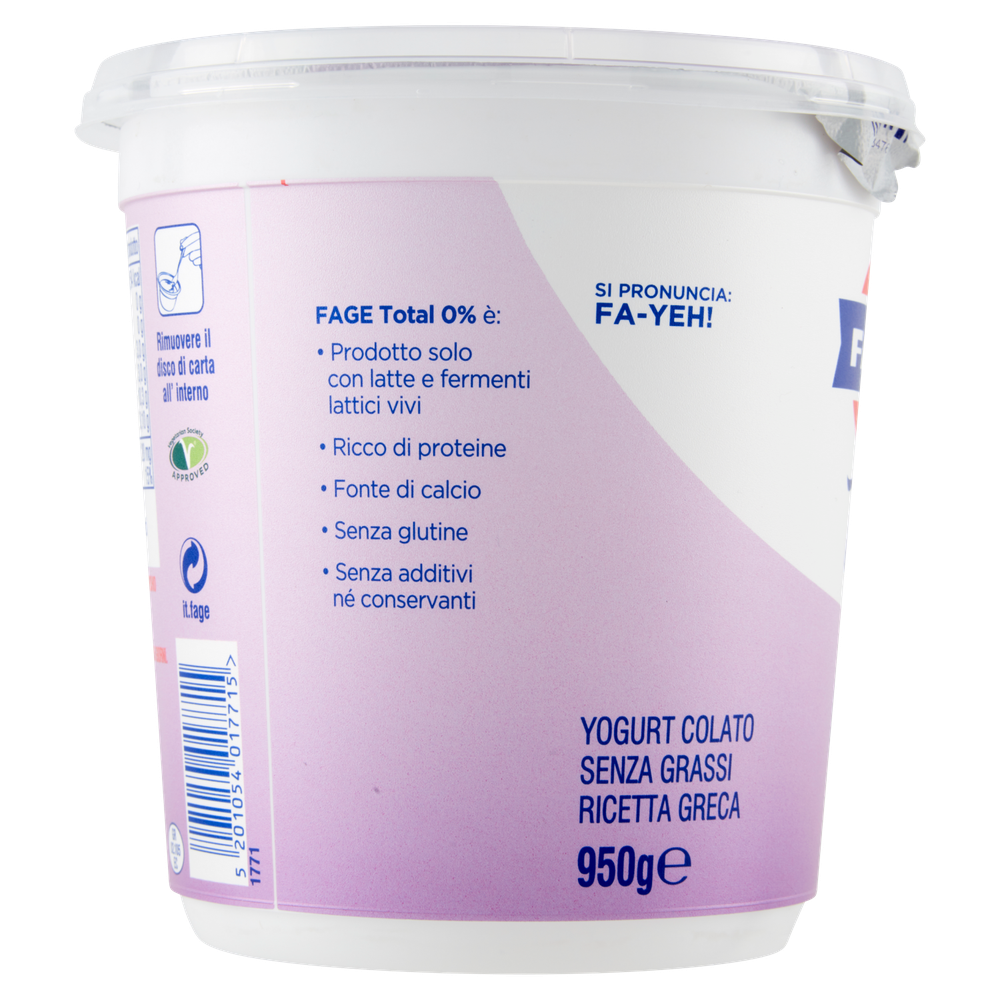 Total 0% Yogurt Bianco Magro Fage - Foto 2