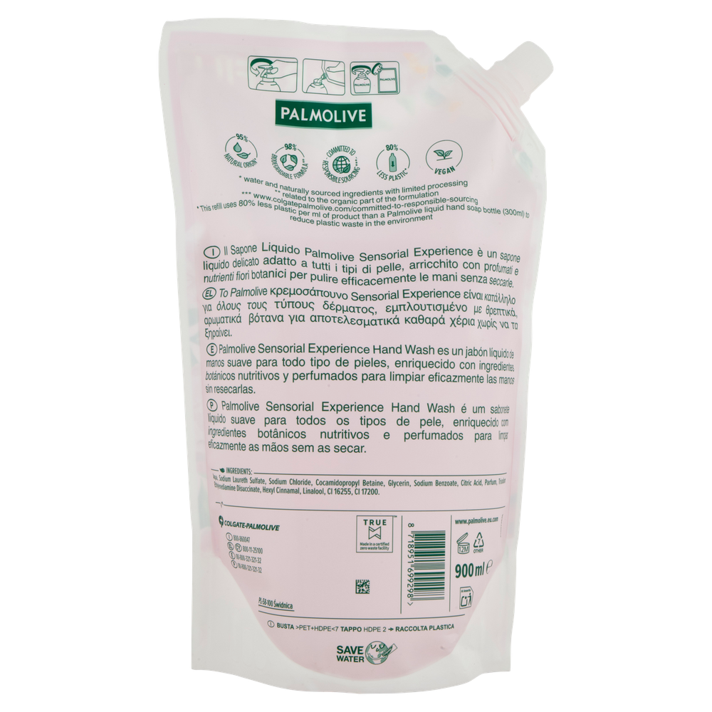 Ricarica Sapone Liquido Mani Rosa Del Marocco E Peonia - Foto 3