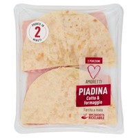 Piadina Cotto E Formaggio Amoretti Piadina Cotto E Formaggio Amoretti