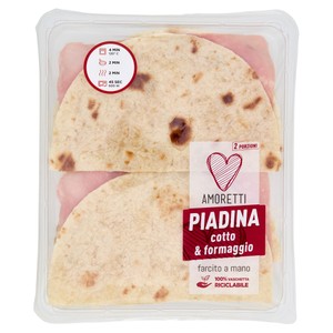 Piadina Cotto E Formaggio Amoretti - Foto 1