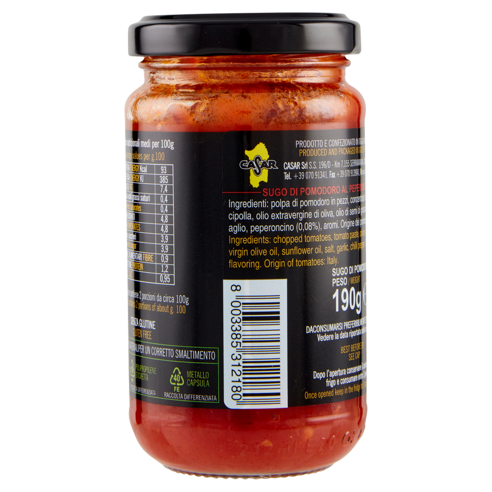 Sugo Pronto Piccante Casar - Foto 3