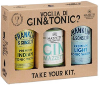 Kit Gin & Tonic Mazzetti - Gin 42'10cl + 2 Toniche Franklin