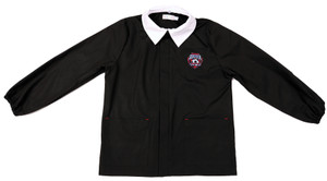 Casacca Scuola Bambino 10 Anni Nero Ricamo Calcio - Foto 1