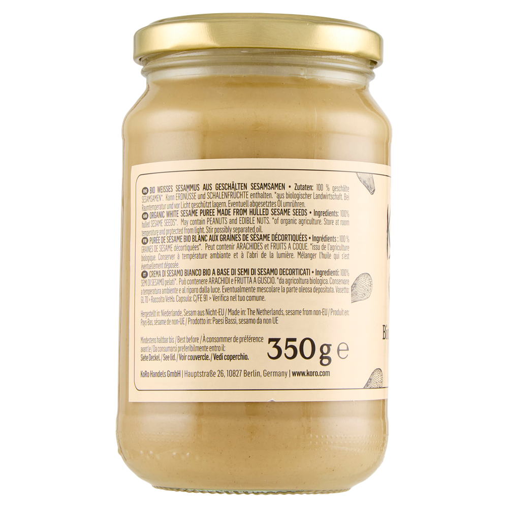 Tahini Bio Bianco Koro - Foto 2