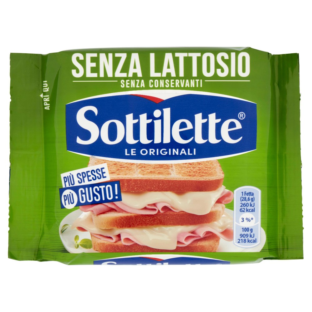 Sottilette Senza Lattosio - Foto 1