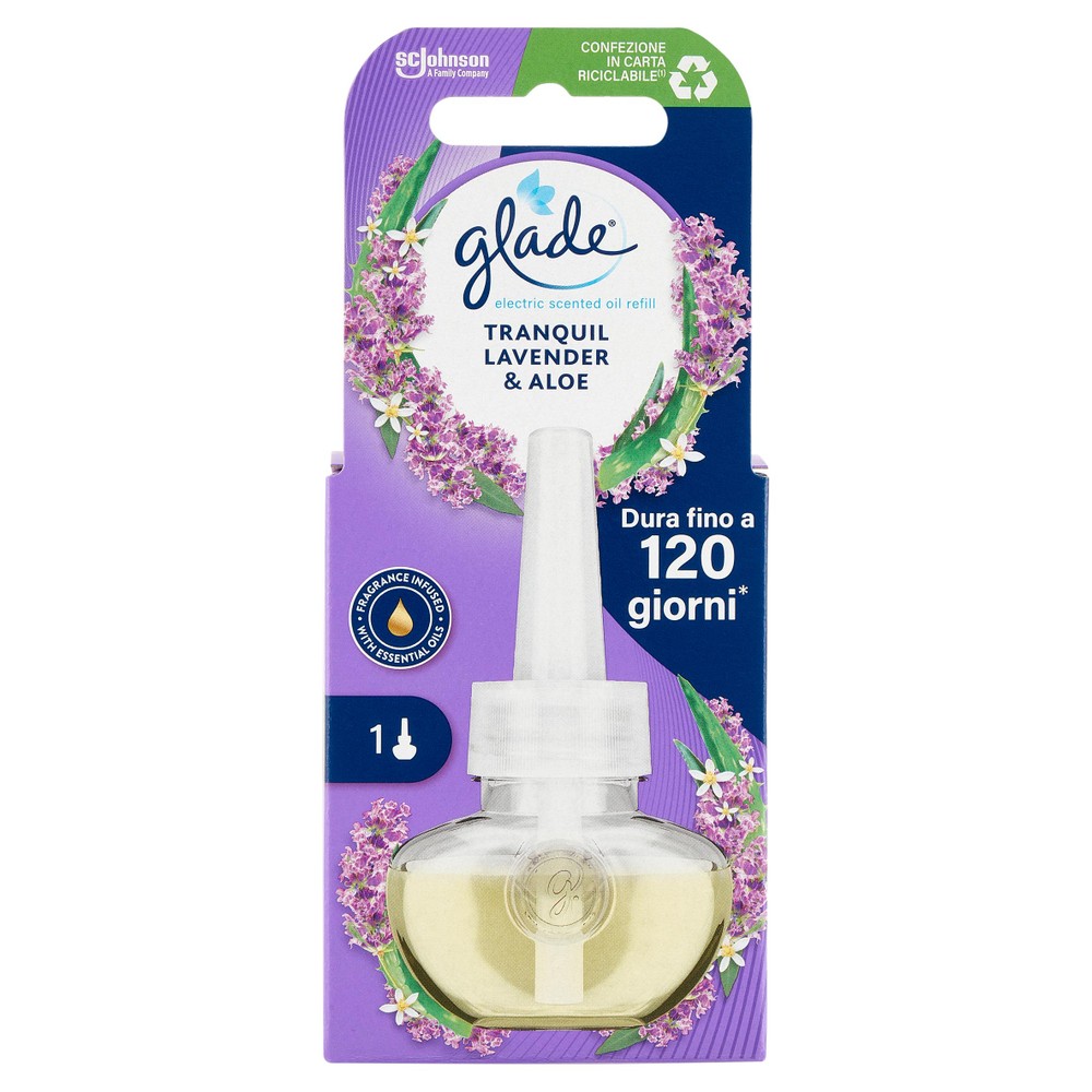 Ricarica Per Deodorante Ambiente Elettrico Essential Oils Lavanda Glade - Foto 1