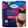 Pants Silhouette Noir Taglia L 2x10 Tena