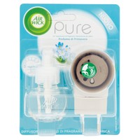 Deodorante Ambiente Elettrico Air Wick Pure Primavera , base + Ricarica Deodorante Ambiente Elettrico Air Wick Pure Primavera , base + Ricarica