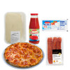 Mix per Pizza con Salsiccia Piccante Selezione Gourmet Bennet (per 2/3 persone)