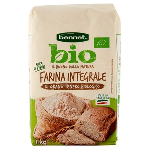 Farina Integrale Di Grano Tenero Bio Bennet Bio - Foto 1