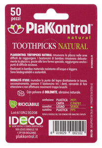 Plakkontrol Natural Kontrol Bastoncini In Bamboo - Foto 3