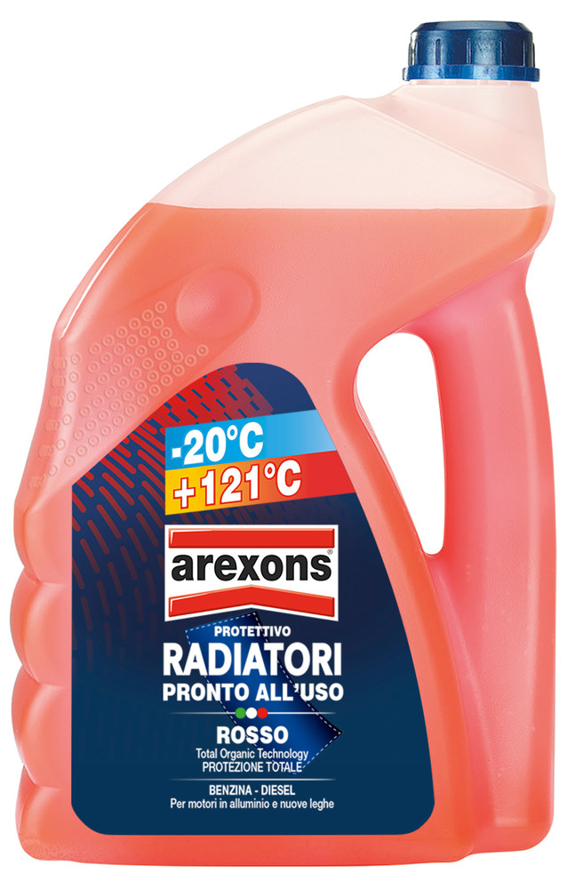 Liquido Protettivo Radiatori Rosso -20° L.4,5 Arexons - Foto 1