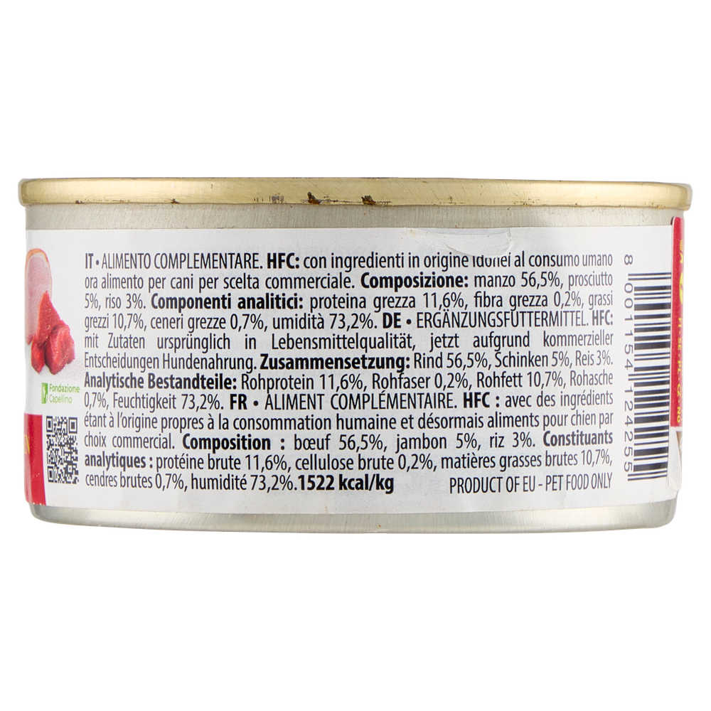 Alimento Umido Per Cane Hfc Natural Manzo Prosciutto Almo - Foto 3