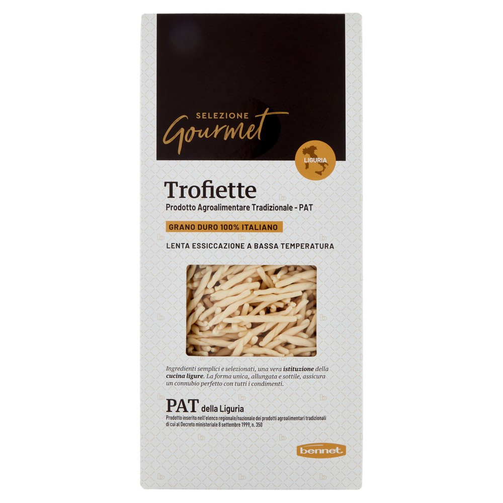 Pasta Trofiette Della Liguria Selezione Gourmet Bennet - Foto 1