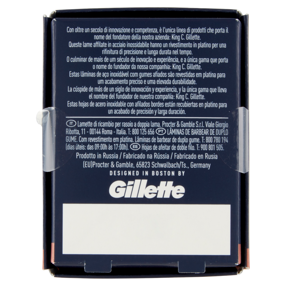 Lamette Di Ricambio Per Rasoio Di Sicurezza King C. Gillette - Foto 3
