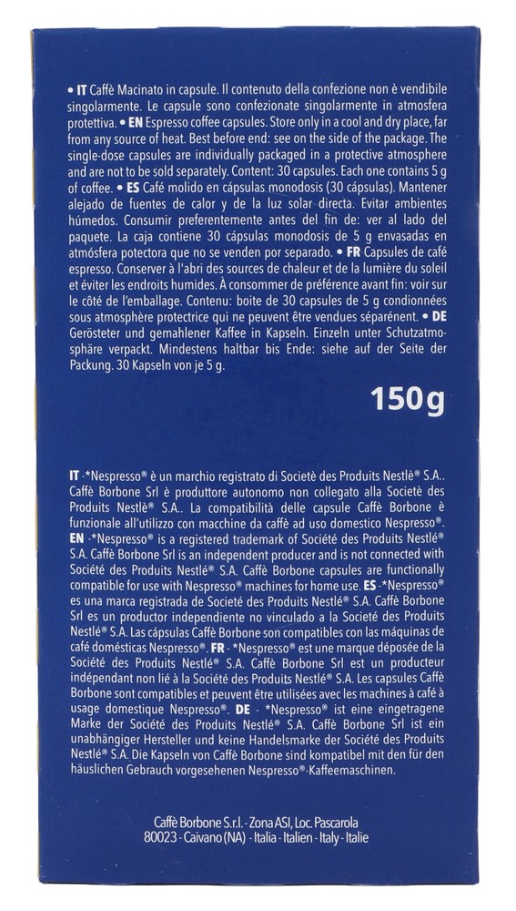 30 Capsule Compatibili Nespresso 100% Arabica Caffe' Borbone - Foto 2