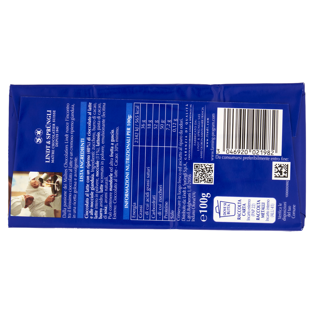 Tavoletta Gb Gianduja Lindt - Foto 3
