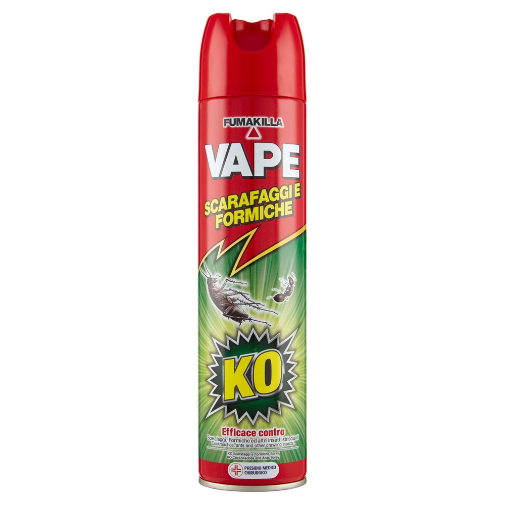 Insetticida Ko2 Scarafaggi E Formiche Spray 400 Ml Vape - Foto 1