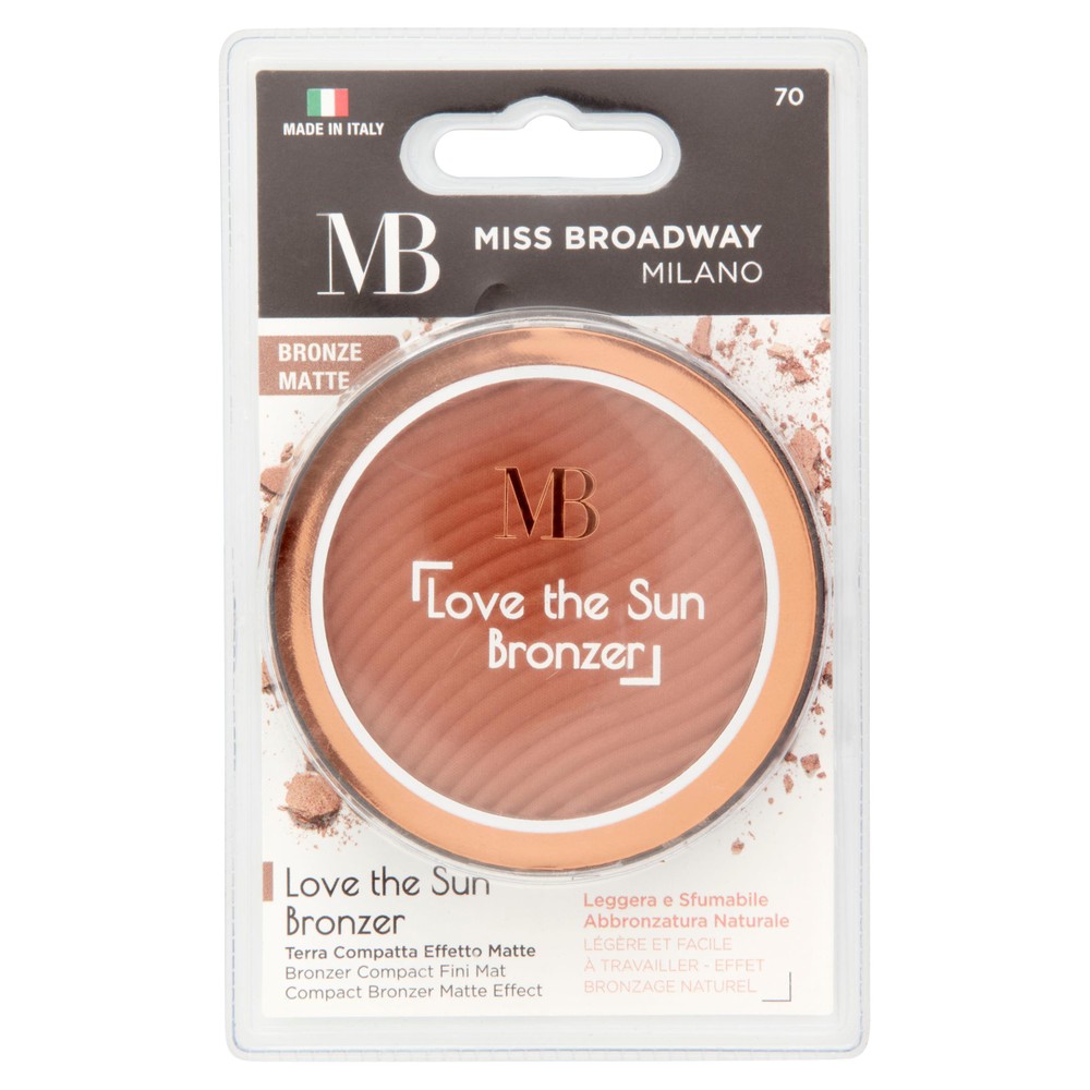 Terra Compatta Effetto Matte Bronze Matte 9 G Miss Broadway - Foto 1