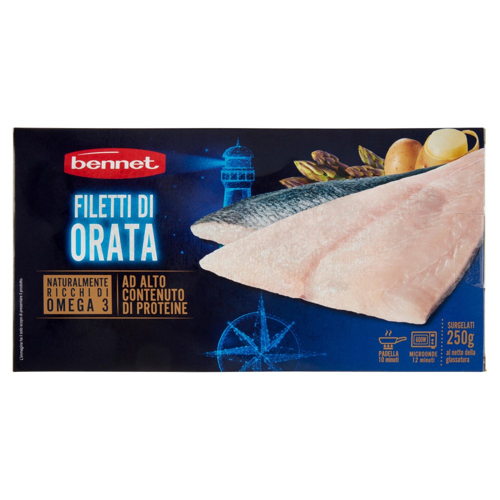 Filetti Di Orata Surgelati Bennet - Foto 1