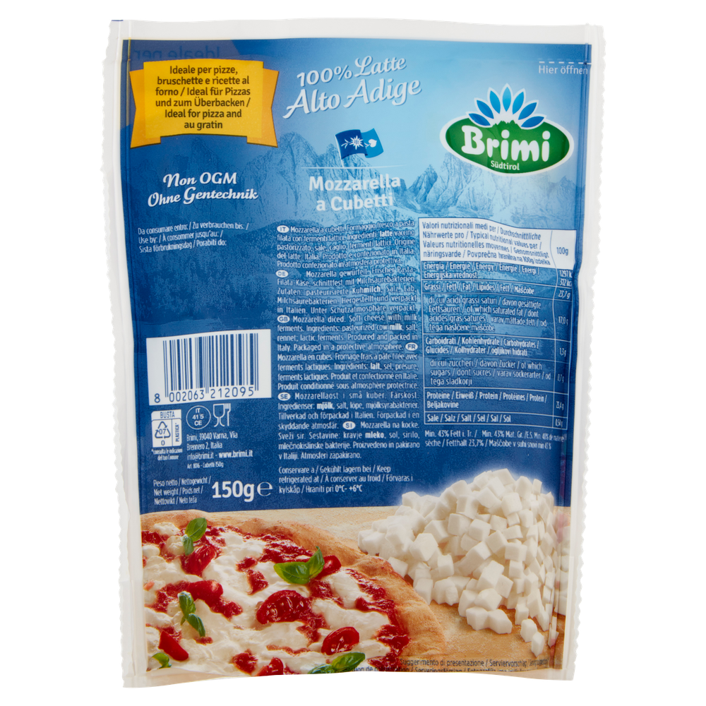 Mozzarella A Cubetti Brimi - Foto 3
