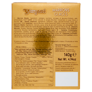 Scatola Di Marron Glaces Incarteti Singolarmente Vergani - Foto 3