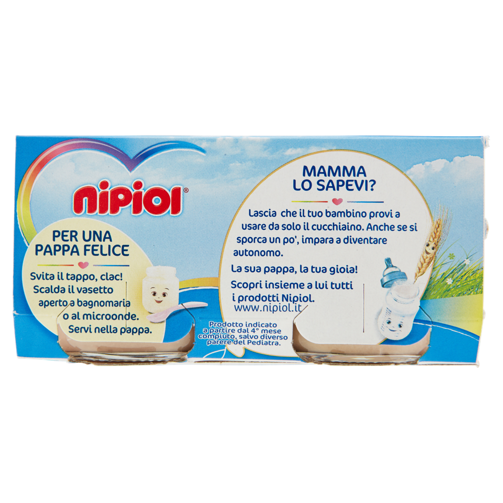 Omogeneizzato Vitello 2x80g Nipiol - Foto 3