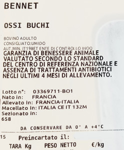 Ossi Buchi Di Bovino Adulto Filiera Valore Bennet - Foto 3