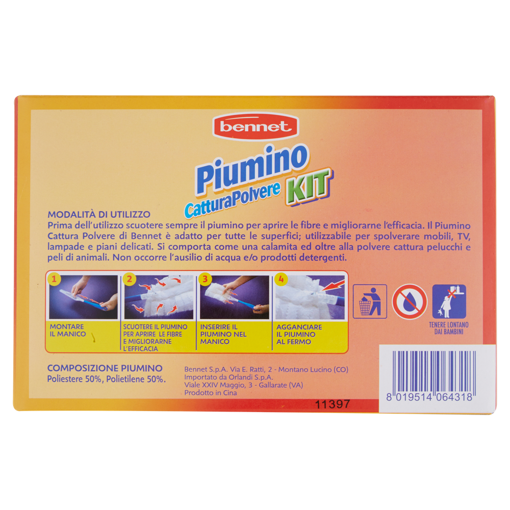 Kit Piumino Cattura Polvere +5 Ricambi Bennet - Foto 3