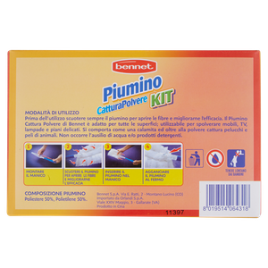Kit Piumino Cattura Polvere +5 Ricambi Bennet