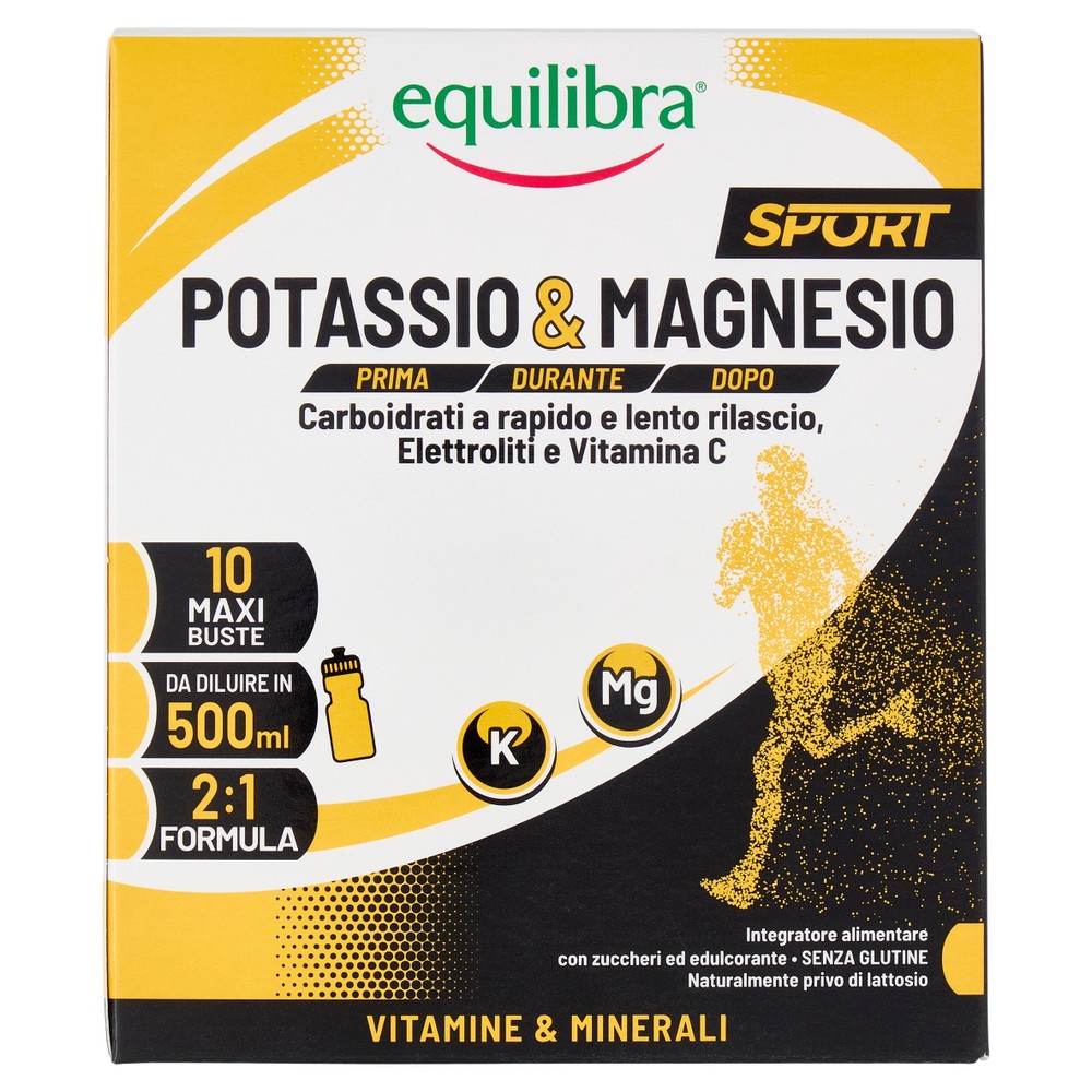Equilibra Sport Potassio & Magnesio Maxi Buste 10x20g - Foto 1